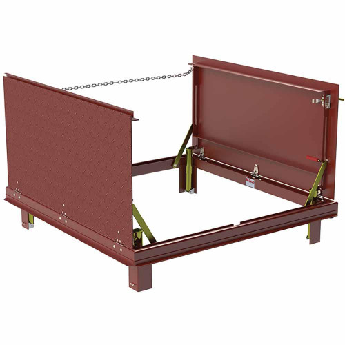 48 x 72 Aluminum Double Leaf Drainage Floor Door Best Access Doors Canada